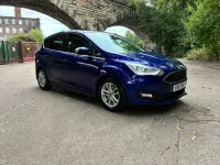 Used Ford C-MAX Zetec 120 HP (88 kW) 2016 Blue MPV