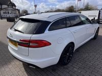 Used Jaguar XF Luxury 2015 White Estate