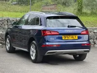 Used Audi Q5 Sport 190 HP (139 kW) 2017 Navarra blue metallic SUV