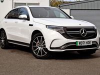 Used Mercedes EQC400 AMG line 300 kW (408 HP) 2022 White SUV