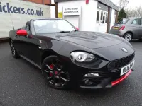 Used Abarth 124 Spider 170 HP (125 kW) 2018 Black Cabriolet