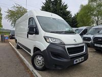 Used Peugeot Boxer S 140 HP (102 kW) 2020 White Van