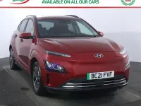 Used Hyundai Kona Premium 150 kW (204 HP) 2021 Red SUV