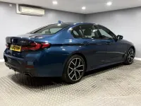 Used BMW 530 M Sport 281 HP (206 kW) 2022 Blue Sedan