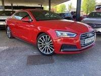 Usado Audi A5 S-Line 190 HP (139 kW) 2017 Vermelho Coupé