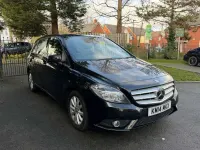 Used Mercedes B180 SE 109 HP (80 kW) 2014 Black Hatchback