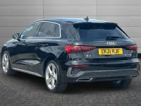 Used Audi A3 Sportback e-tron S-Line 201 HP (147 kW) 2021 Mythos black Hatchback