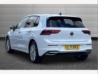 Used VW Golf VIII Style 130 HP (95 kW) 2021 White Hatchback