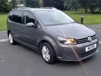 Used VW Touran SE 105 HP (77 kW) 2015 Grey MPV