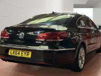 Used VW CC 140 HP (102 kW) 2014 Black Sedan