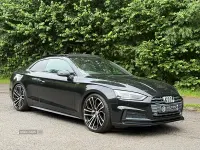 Used Audi A5 S-Line 190 HP (139 kW) 2018 Black Coupe