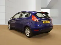 Used Ford Fiesta Zetec 82 HP (60 kW) 2014 Blue Hatchback