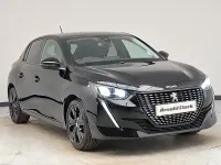 Used Peugeot 208 Allure 100 HP (73 kW) 2020 Black Hatchback