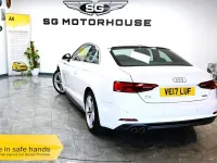 Used Audi A5 S-Line 190 HP (139 kW) 2017 White Coupe