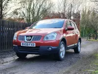 Used Nissan Qashqai Tekna 141 HP (103 kW) 2008 Orange SUV