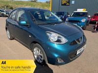 Used Nissan Micra Acenta 2015 Blue Hatchback