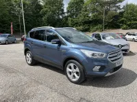 Used Ford Kuga Titanium X 120 HP (88 kW) 2018 Chrome blue SUV