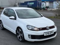 Used VW Golf VI GTI 210 HP (154 kW) 2011 White Hatchback