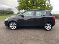 Second-hand Skoda Fabia 60 CP (44 kW) 2008 Negru Hatchback