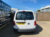 Used VW Caddy Startline 102 HP (75 kW) 2018 White MPV