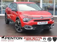 Used Citroën C4 PureTech 155 HP (114 kW) 2021 Red Hatchback