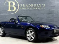 Used Mazda MX5 126 HP (92 kW) 2007 Blue Cabriolet