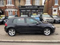 Used VW Golf VII Edition 110 HP (80 kW) 2016 Black Hatchback