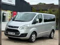 Used Ford Tourneo Custom Titanium 128 HP (94 kW) 2017 Silver Van