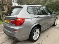 Used BMW X3 M Sport 258 HP (189 kW) 2013 Grey SUV