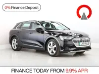 Begagnad Audi e-tron Advanced 230 kW (313 HK) 2021 Svart SUV