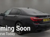 Used BMW 750 M Sport 450 HP (330 kW) 2017 Black Sedan