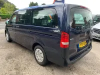 Begagnad Mercedes Vito 140 HK (102 kW) 2015 Blå Van