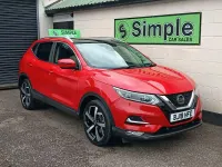 Używany Nissan Qashqai Tekna 2018 Czerwony SUV