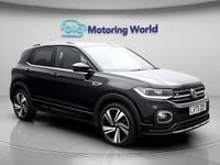Used VW T-Cross R-line 110 HP (80 kW) 2023 Black SUV