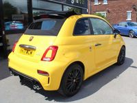 Used Abarth 595 Competizione 180 HP (132 kW) 2021 Yellow Cabriolet