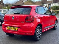 Used VW Polo Beats 75 HP (55 kW) 2017 Red Hatchback