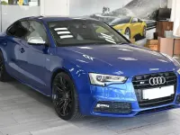Used Audi A5 Black Edition 272 HP (200 kW) 2016 Blue Coupe