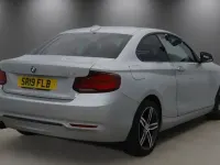 Used BMW 218 Sport Line 136 HP (100 kW) 2019 Silver Coupe