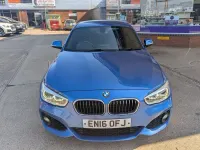 Used BMW 118 M Sport 136 HP (100 kW) 2016 Blue Hatchback