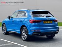 Used Audi Q3 S-Line 150 HP (110 kW) 2020 Blue SUV
