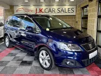 Usado Seat Alhambra XCELLENCE 184 HP (135 kW) 2019 Azul Monovolume