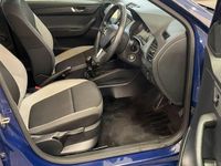 Used Skoda Fabia SE 75 HP (55 kW) 2017 Blue Hatchback