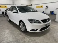 Used Seat Toledo XCELLENCE 110 HP (80 kW) 2017 White Hatchback