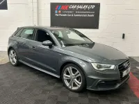 Used Audi A3 Sportback S-Line 184 HP (135 kW) 2016 Grey Hatchback