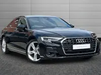 New Audi A8 S-Line 340 HP (250 kW) 2026 Mythos black Sedan
