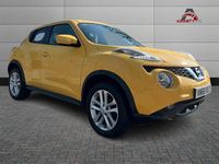 Used Nissan Juke N-Connecta 110 HP (80 kW) 2016 Yellow SUV
