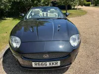Used Jaguar XKR Supercharged 420 HP (308 kW) 2008 Black Cabriolet