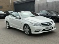 Used Mercedes E200 2012 White Cabriolet