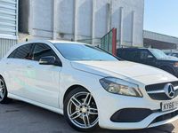 Used Mercedes A200 AMG line 136 HP (100 kW) 2016 White Hatchback