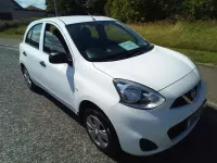 Used Nissan Micra Visia 2017 White Hatchback